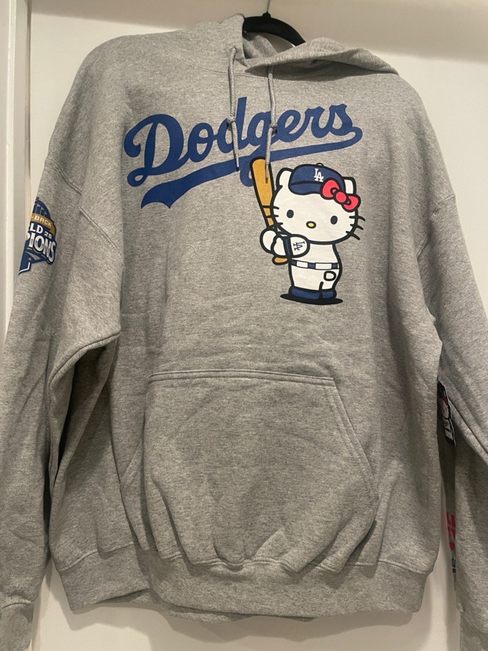 Hello Kitty Dodgers hoodie - new with tags